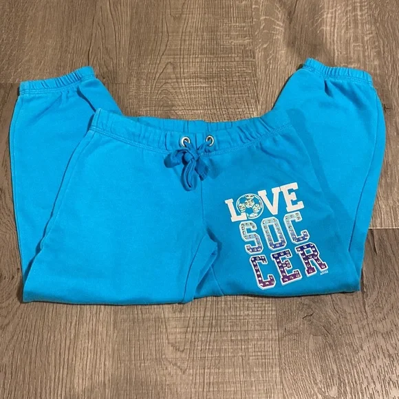 Girls Justice Cropped Soccer Sweatpants - Picture 4 of 7